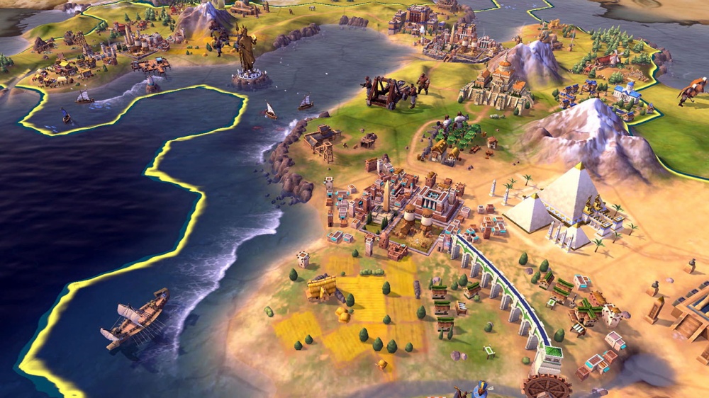 Đĩa game Sid Meier’s Civilization VI cho máy Switch