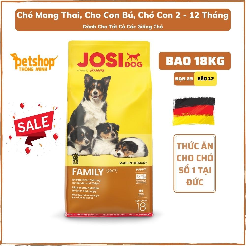 Thức Ăn Chó Các Giống Từ 1 Tháng, Chó Đang Mang Thai, Cho Con Bú - Josera JosiDog Family 15KG