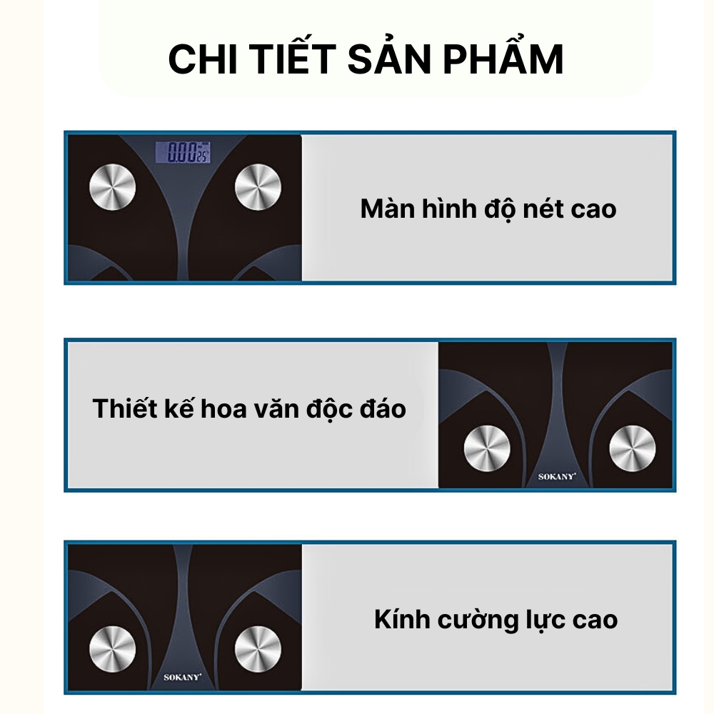 Cân sức khỏe Bluetooth SK-19029 - HÀNG CHÍNH HÃNG - DELIYA