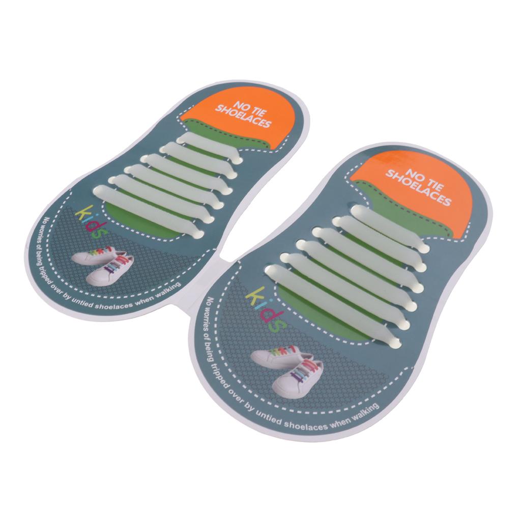 Dễ Dàng Không Buộc Dây Giày Bằng Vải Thun Bằng Silicon Mềm Cho Bé