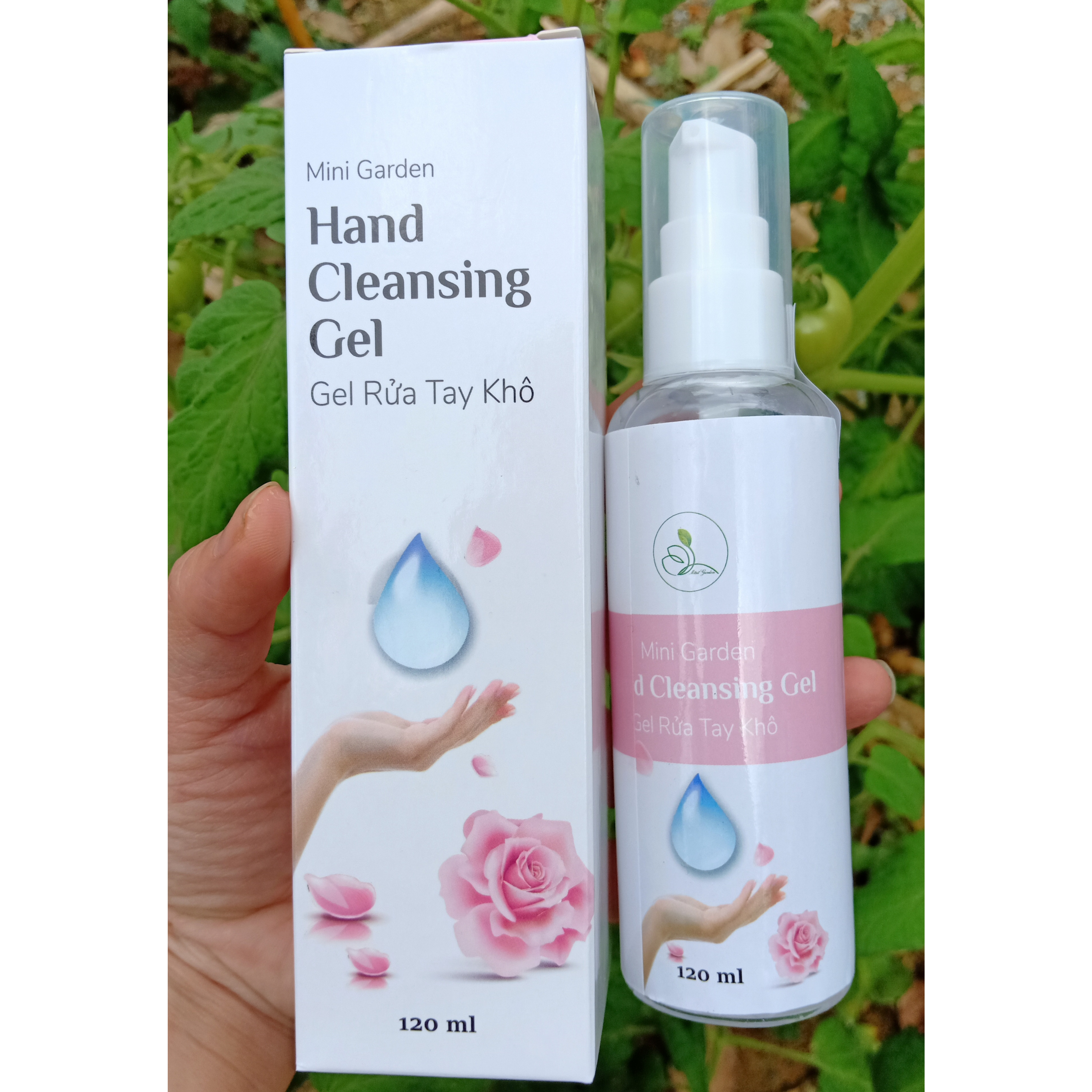 Gel sát khuẩn MiniGarden -  Gel rửa tay khô MiniGarden 120ml