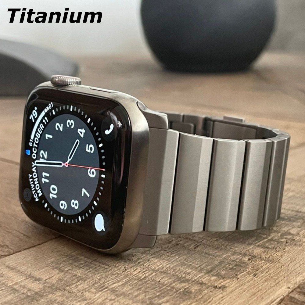 Dây Đeo Titanium dành cho Apple Watch (Series 1-8)/ Apple Watch Ultra Kai.N Transformer Titanium Size 49/ 45/ 44/ 42MM_ Hàng chính hãng