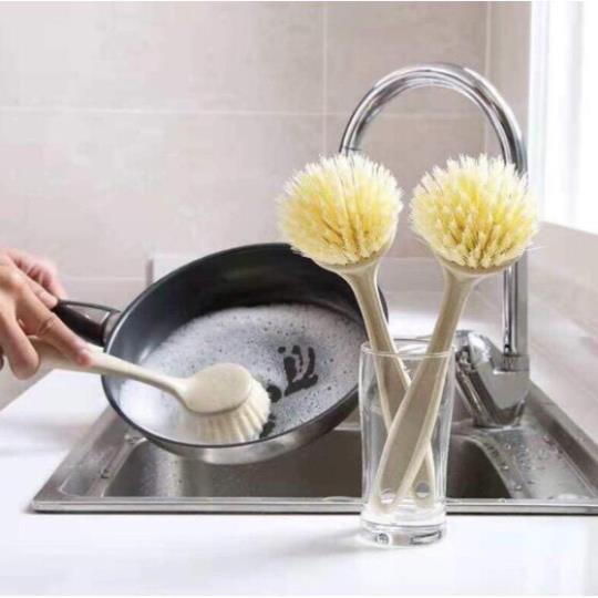 Bàn chải cọ rửa nhà bếp đa năng có tay cầm dài