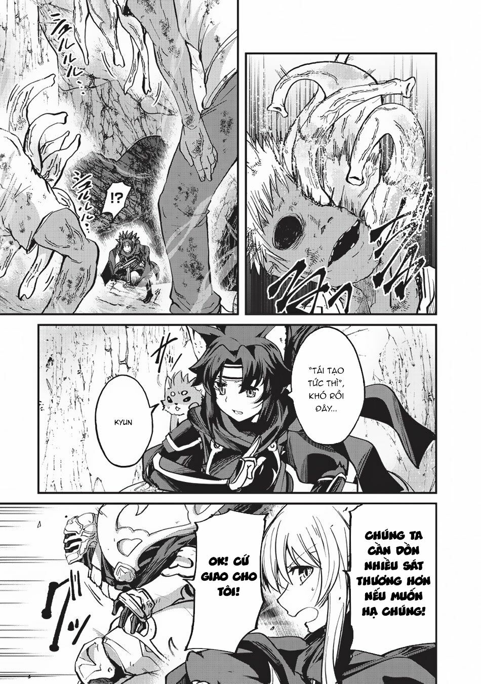 gaikotsu kishi-sama, tadaima isekai e o dekake-chū chapter 22.1 5