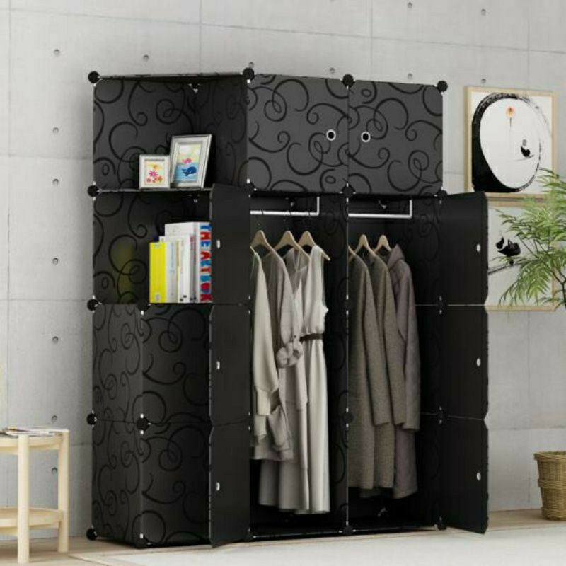 Tủ Nhựa Lắp Ghép 12ô phiên bản cao cấp
