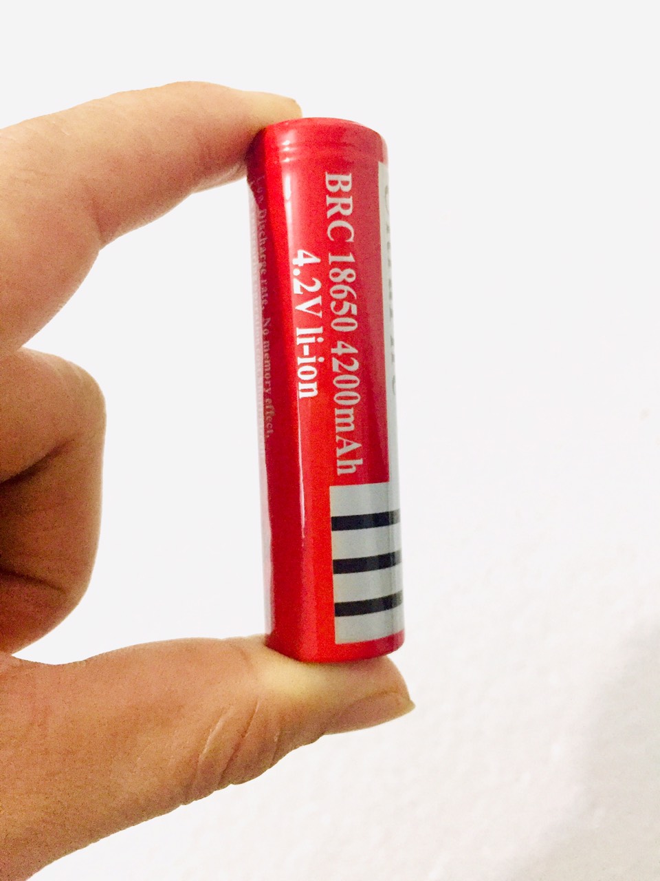 Bộ 2 Pin sạc dung lượng cao 18650 4200 mAh 4,2V li-ion