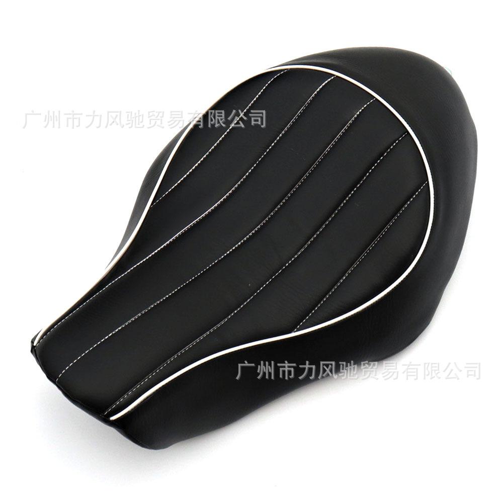 Phong cách mới nhất phù hợp với Harley 883 XL1200 X48 đệm trước sửa đổi túi ghế đôi kim cương vuông thanh ngang thanh dọc
