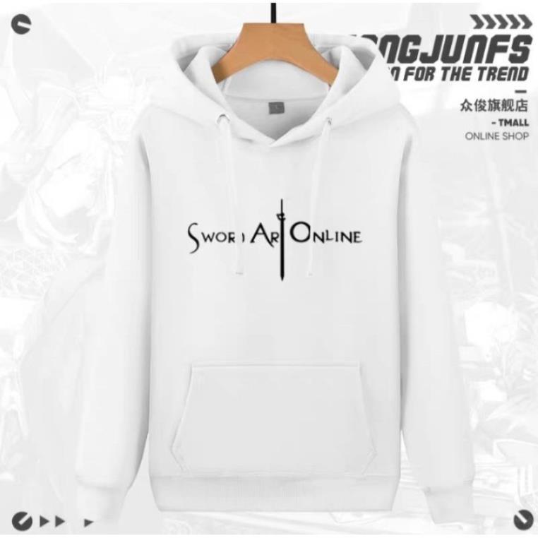 SALE- Áo Hoodie Nỉ Ấm Anime Sword Art Online Nam Nữ '- áo cực chất