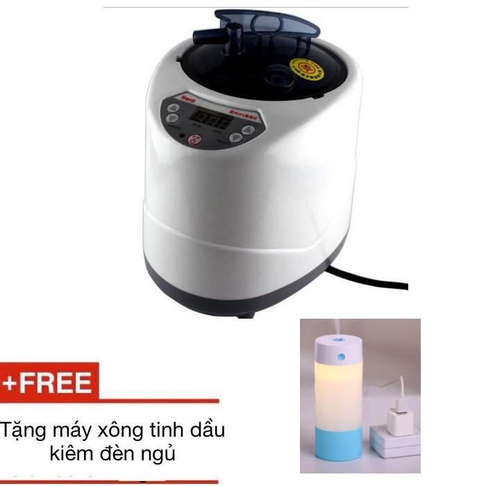 Máy xông hơi toàn thân Sauna Steamer 2 Lít, 220v + tặng máy xông tinh dầu - Home and Garden