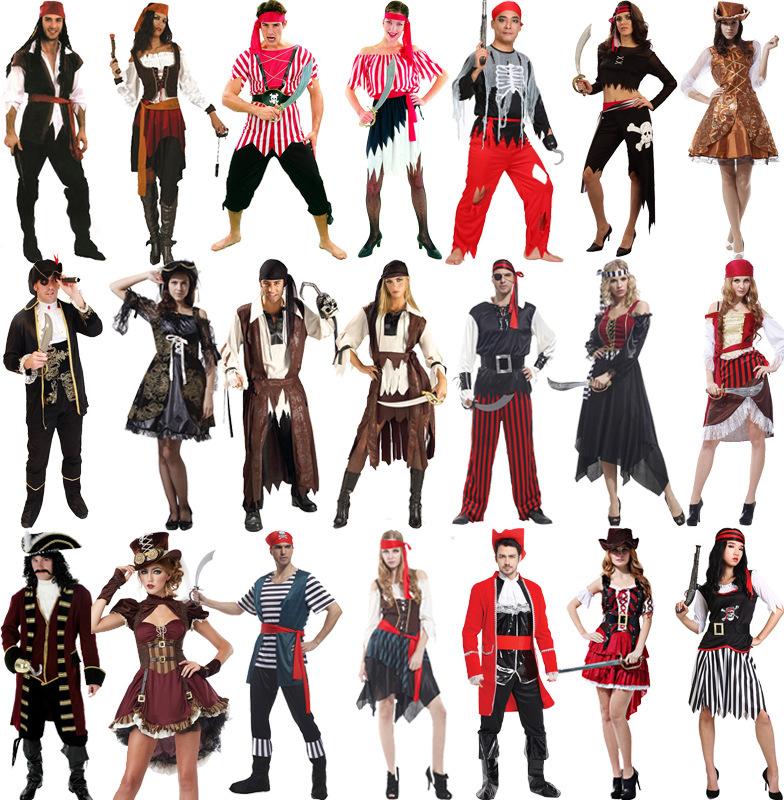 Trang Phục Cướp Biển Nam Nữ, Quần Áo Cướp Biển Nam Nữ, Trang Phục Hóa Trang Halloween, Đồ Cosplay Halloween