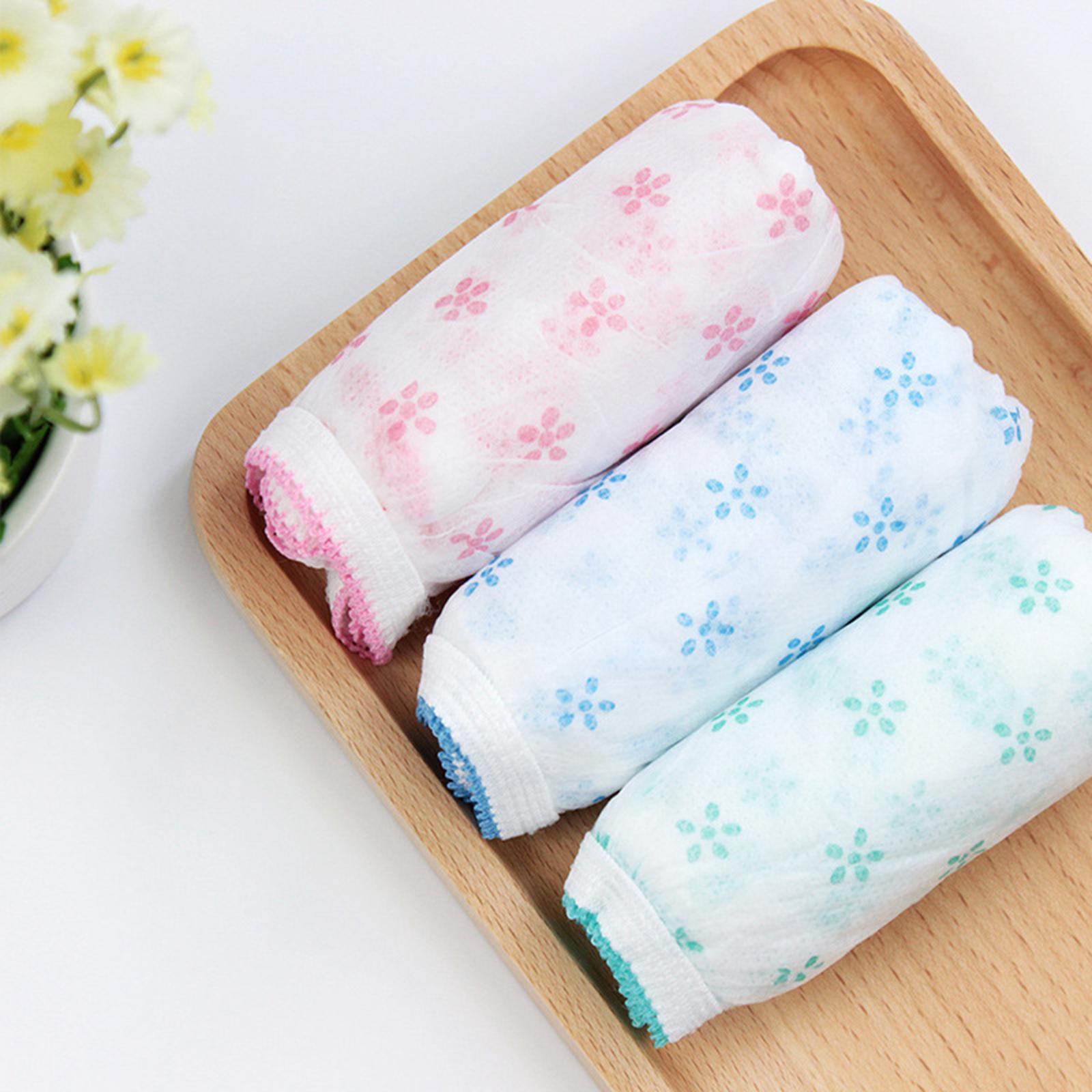 7Pcs Disposable Nonwoven Underwear, Handy Briefs Soft Women Breathable Lightweight Disposable Briefs Disposable Panties for SPA, Camping, Hotel