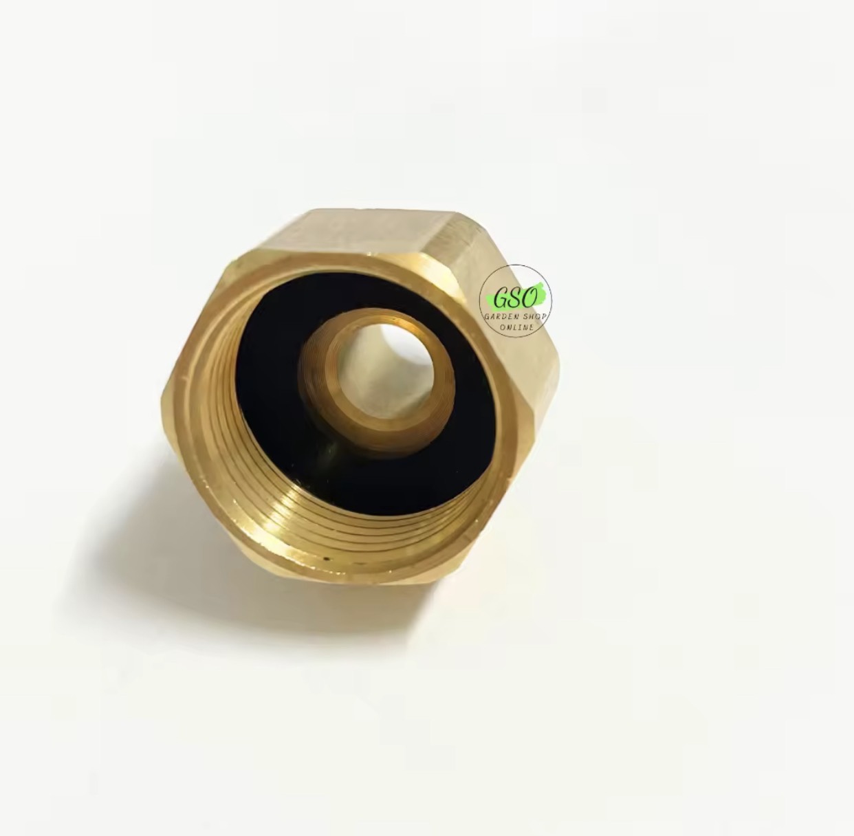 Khớp nối chuyển ren trong 22mm sang ren ngoài 14mm Bằng Đồng, phụ kiện máy rửa xe