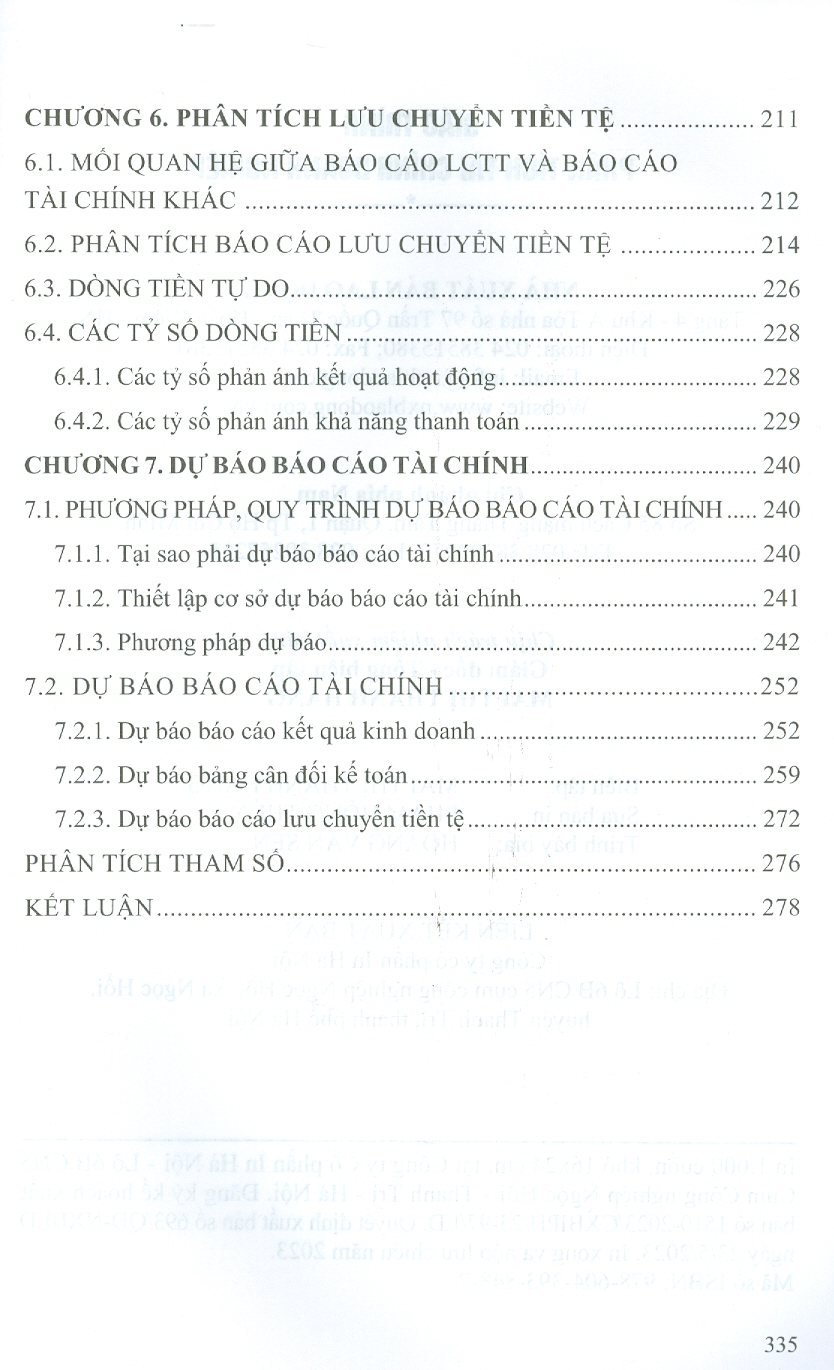 Giáo trình Phân tích tài chính doanh nghiệp (Tái bản lần thứ 3)