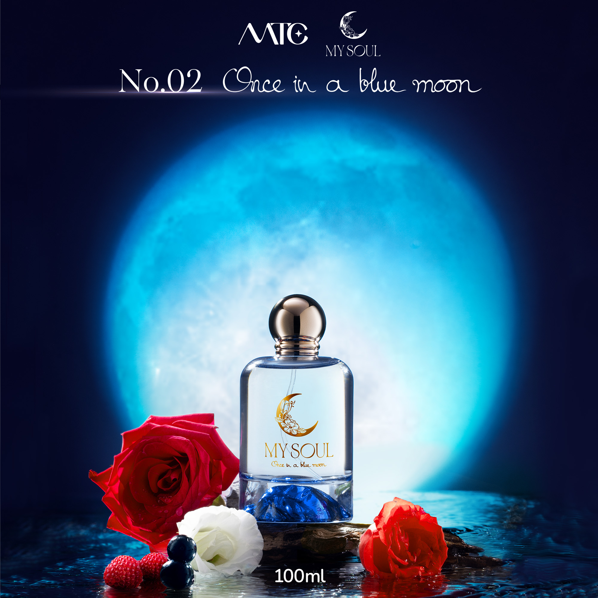 Nước Hoa My Soul - No.02 Once In A Blue Moon - 100ml