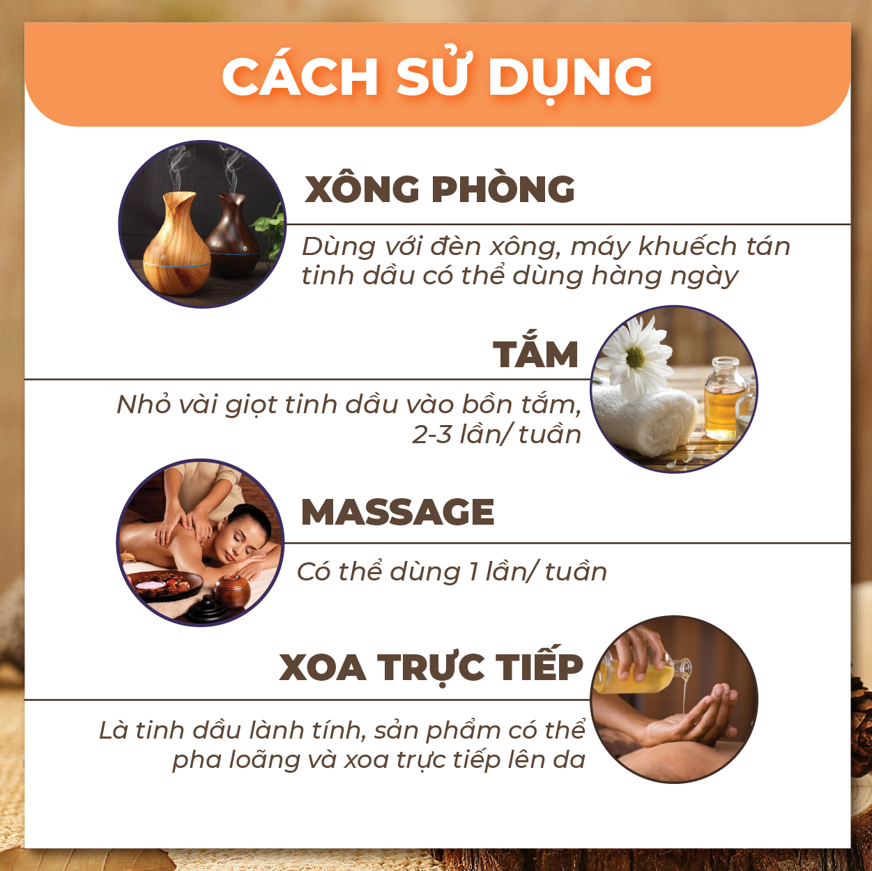 Tinh Dầu Thiên Nhiên Ngọc Lan Tây Anh KING AROMA mẫu thử 30ml/ 100ml - Tinh Dầu Nguyên Chất Xông Thơm Phòng/ Thư Giãn Tinh Thần/ Thích Hợp Dùng Với Đèn Xông và Máy Khuếch Tán