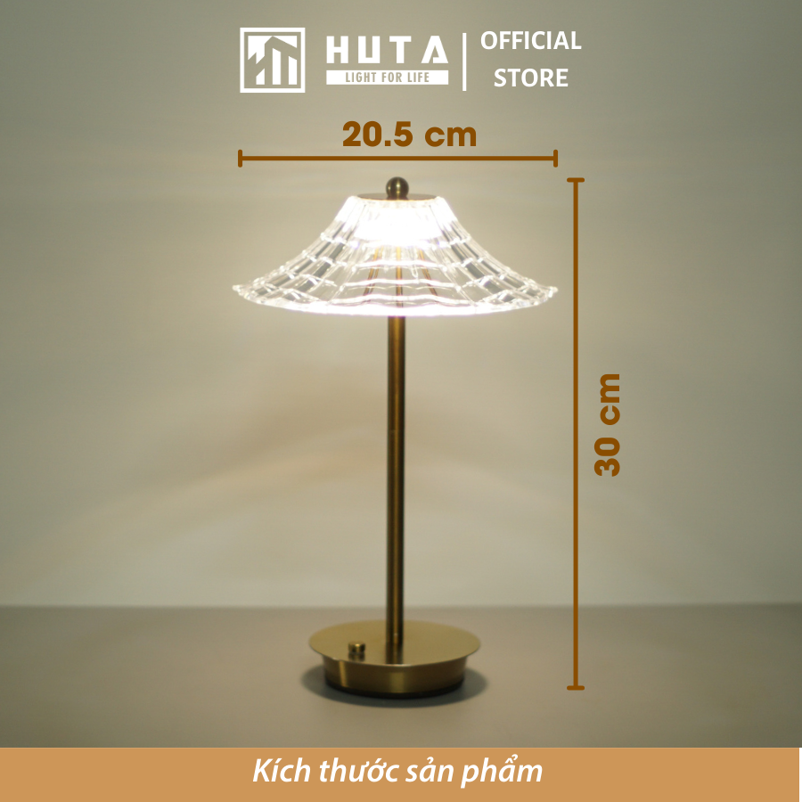 Đèn Led Quầy Bar Huta Light For Life RESDUQUAT Cảm Ứng Tích Điện, Điều Chỉnh Ánh Sáng Vàng