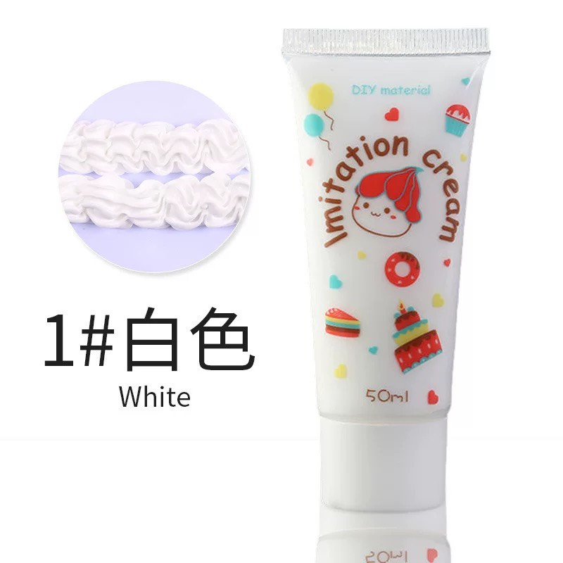 Keo kem đủ màu tuýp 50ml trang trí ốp điện thoại, khung ảnh, DIY