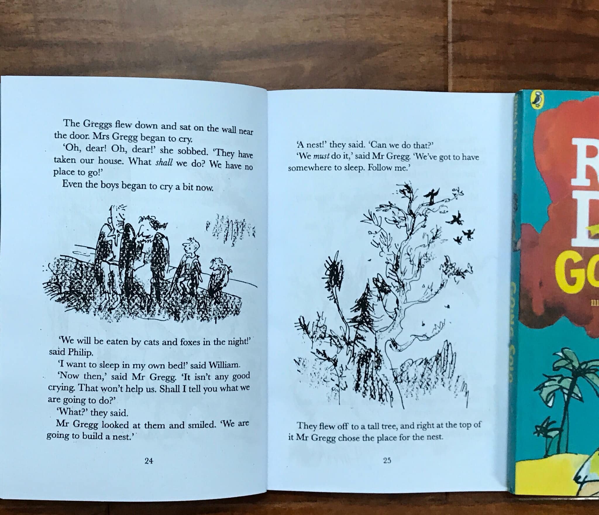 Tặng bộ roald dahl 16c in giấy chống lóa