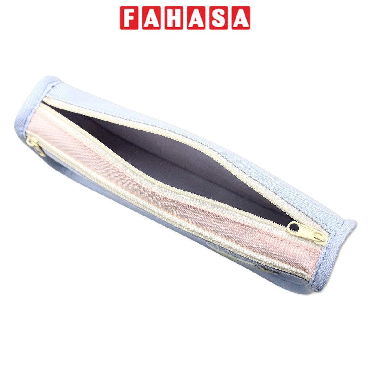 Bóp Vải Happy Dopamine - Shunde - Màu Xanh Nhạt