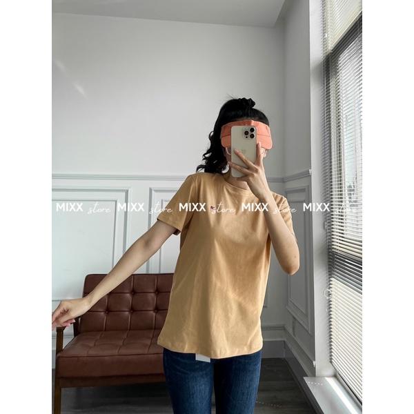 Áo Thun Nữ thêu chất cotton mát mịn phom suông vừa trẻ trung