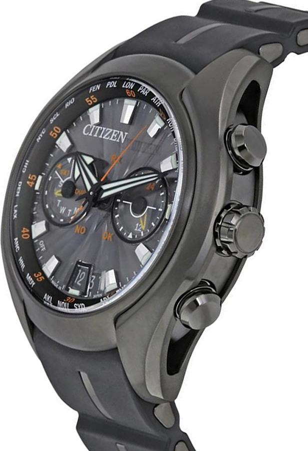 Đồng Hồ Nam Dây Titanium Citizen CC1075-05E (49.5mm) - Đen