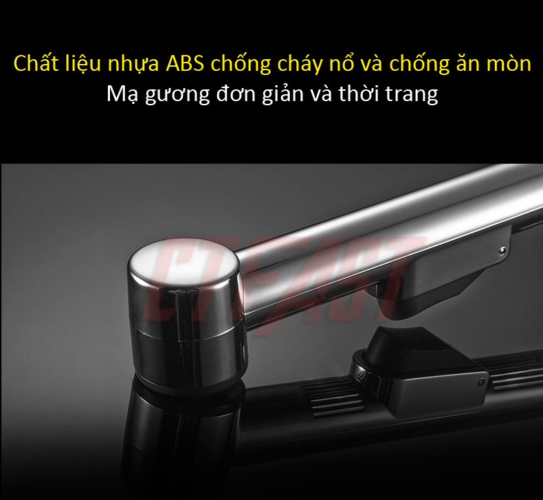 Bộ vòi xịt vệ sinh chất liệu nhựa mạ - Thiết kế thông minh nhỏ gọn tiện ích