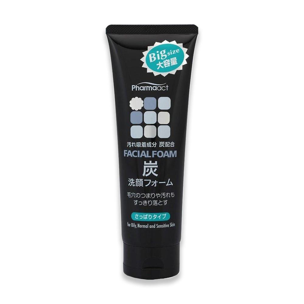 Sữa Rửa Mặt Than Hoạt Tính Pharmaact Charcoal Facial Foam