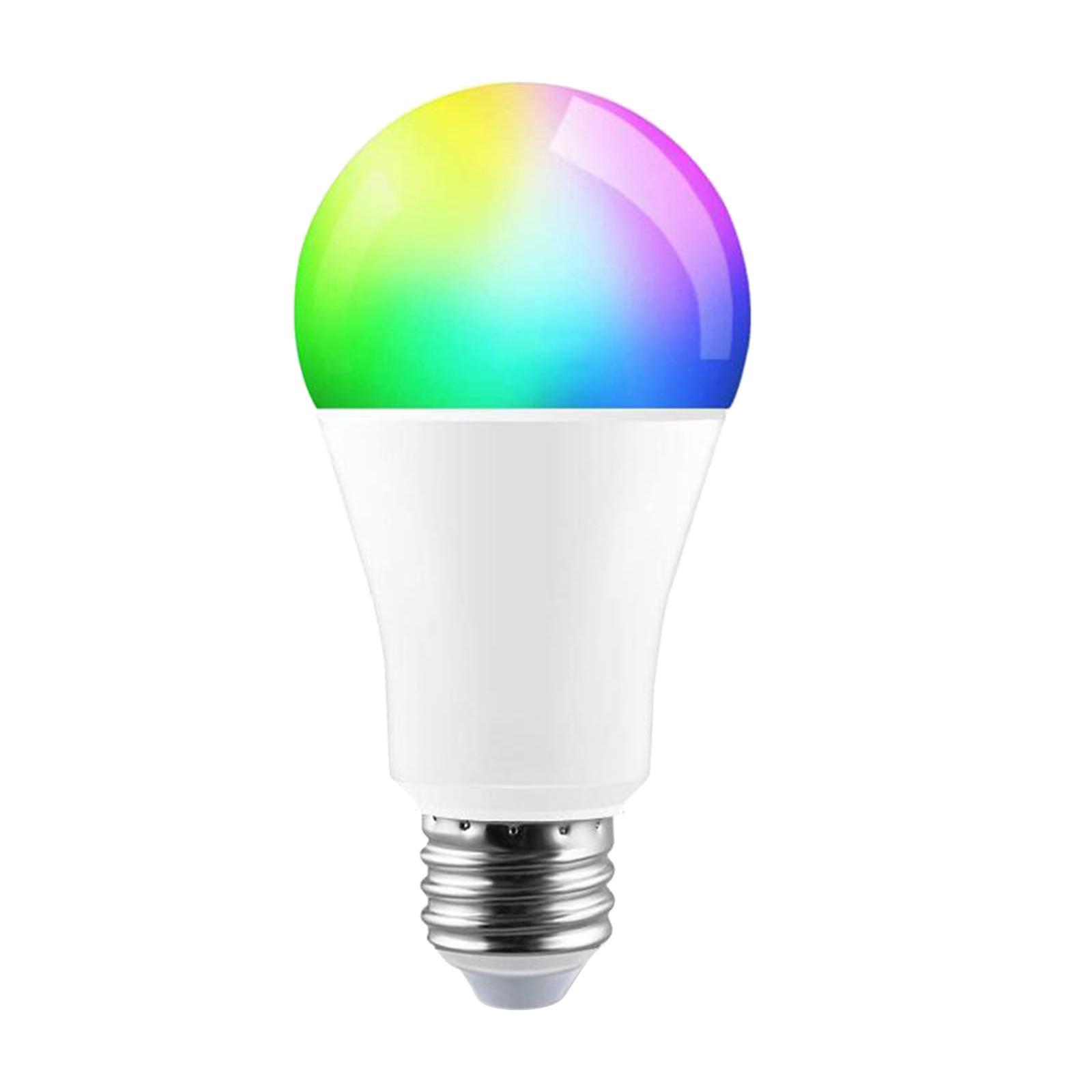 bluetooth bulb clap on lights mood color changing E27