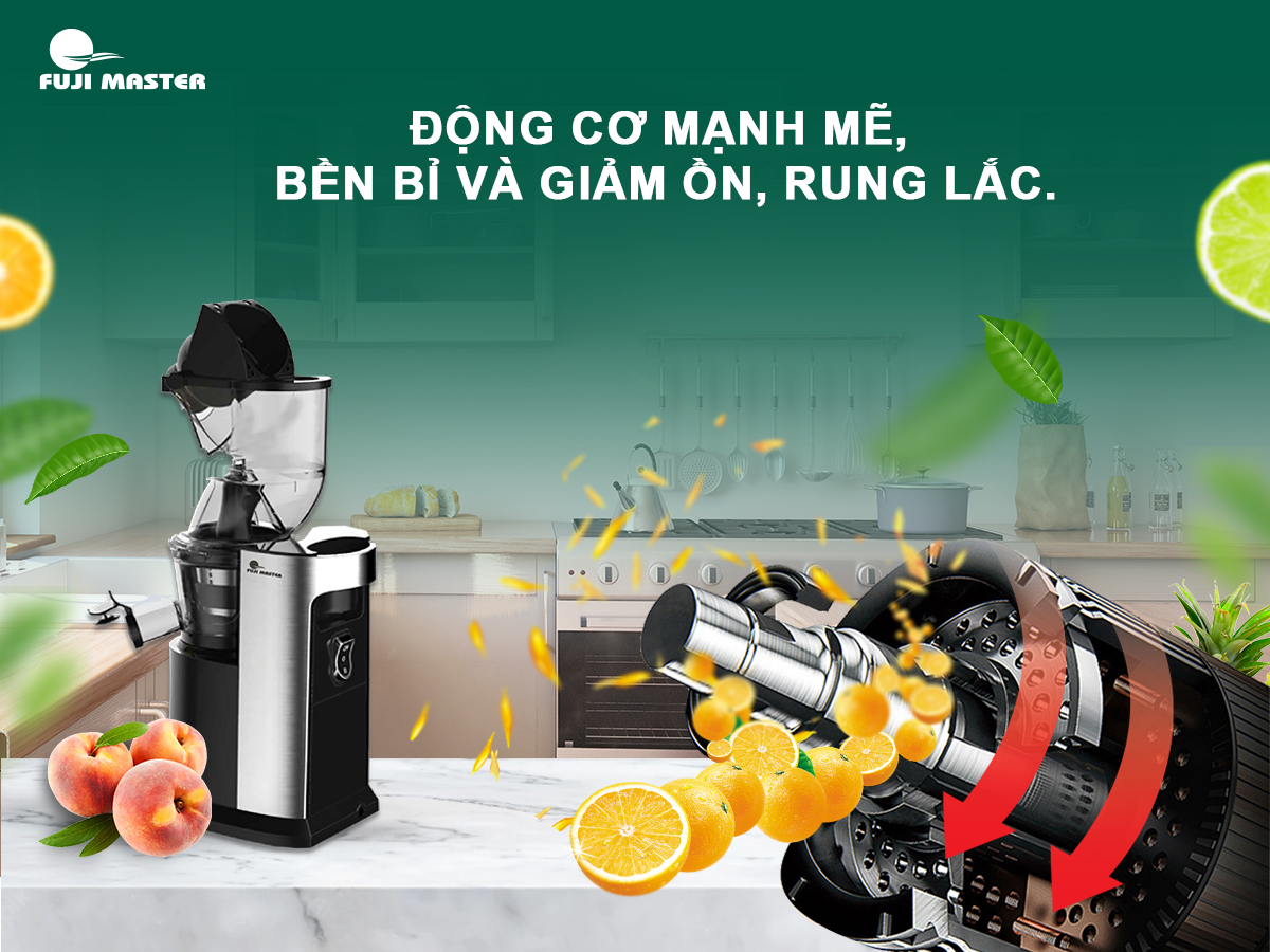 Máy ép trái cây Korea King PJ-800BS ( Hàng chính hãng )