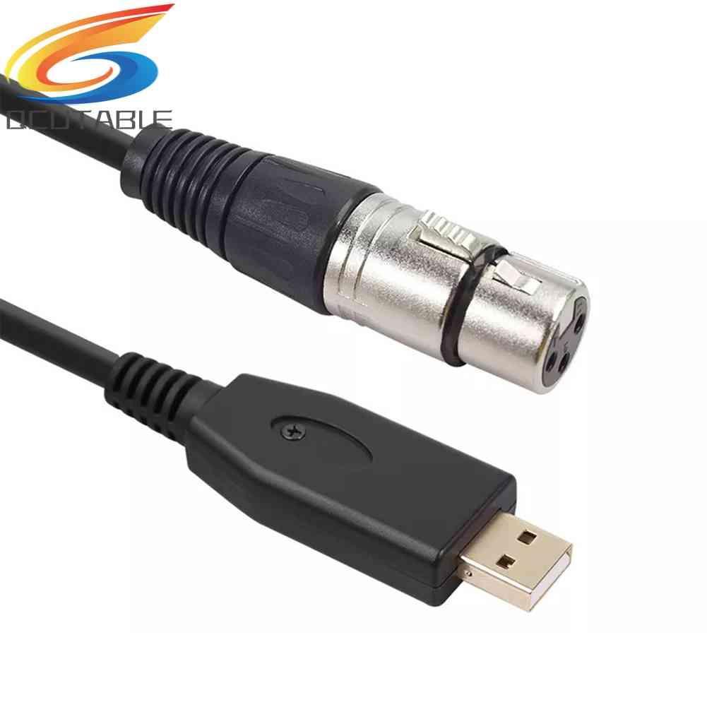 Cáp ChuyểN ĐổI USB Microphone Sang XLR 3-Pin