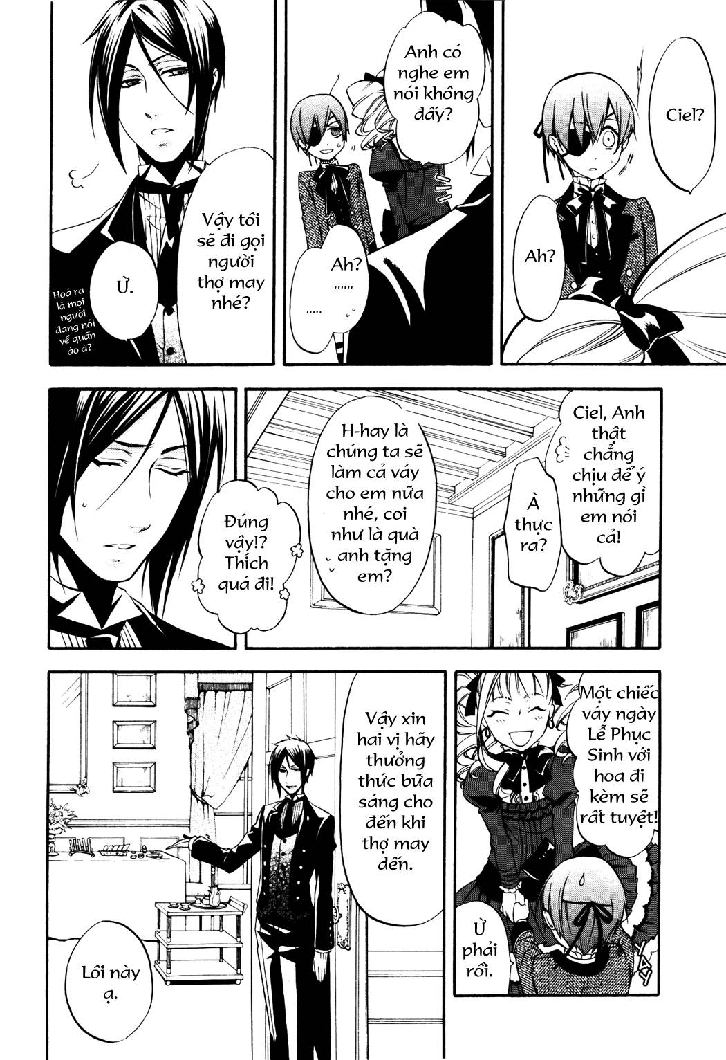 Kuroshitsuji Chapter 37 - Trang 7