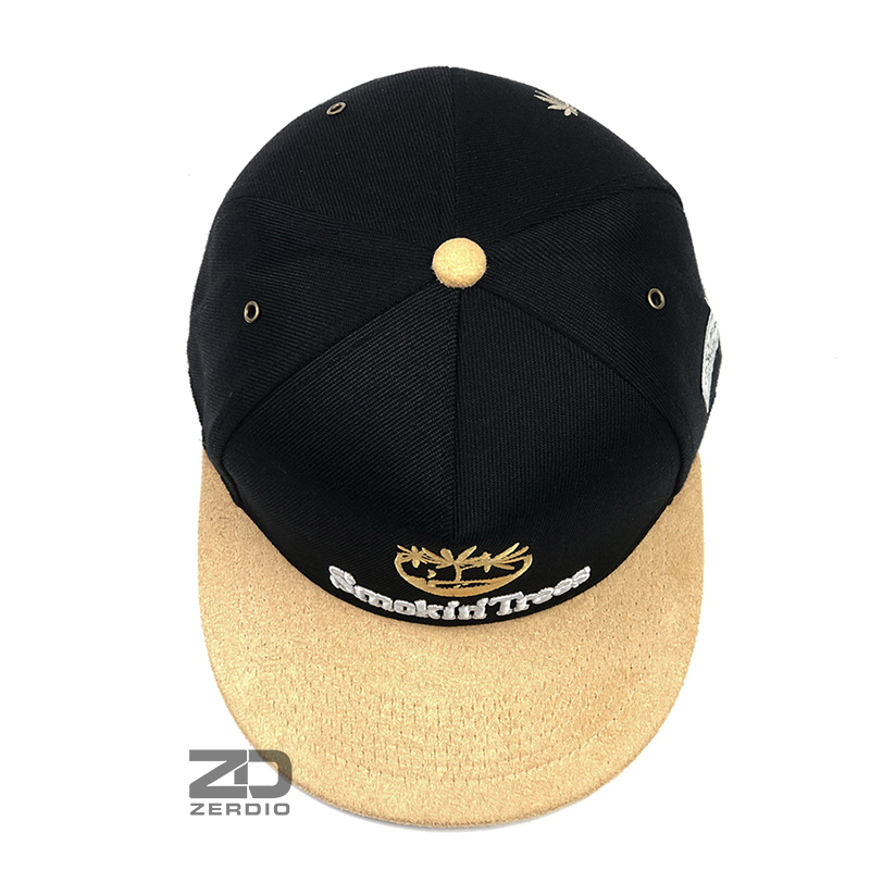 Nón hiphop, Mũ snapback nam nữ Smokin đen phong cách cá tính