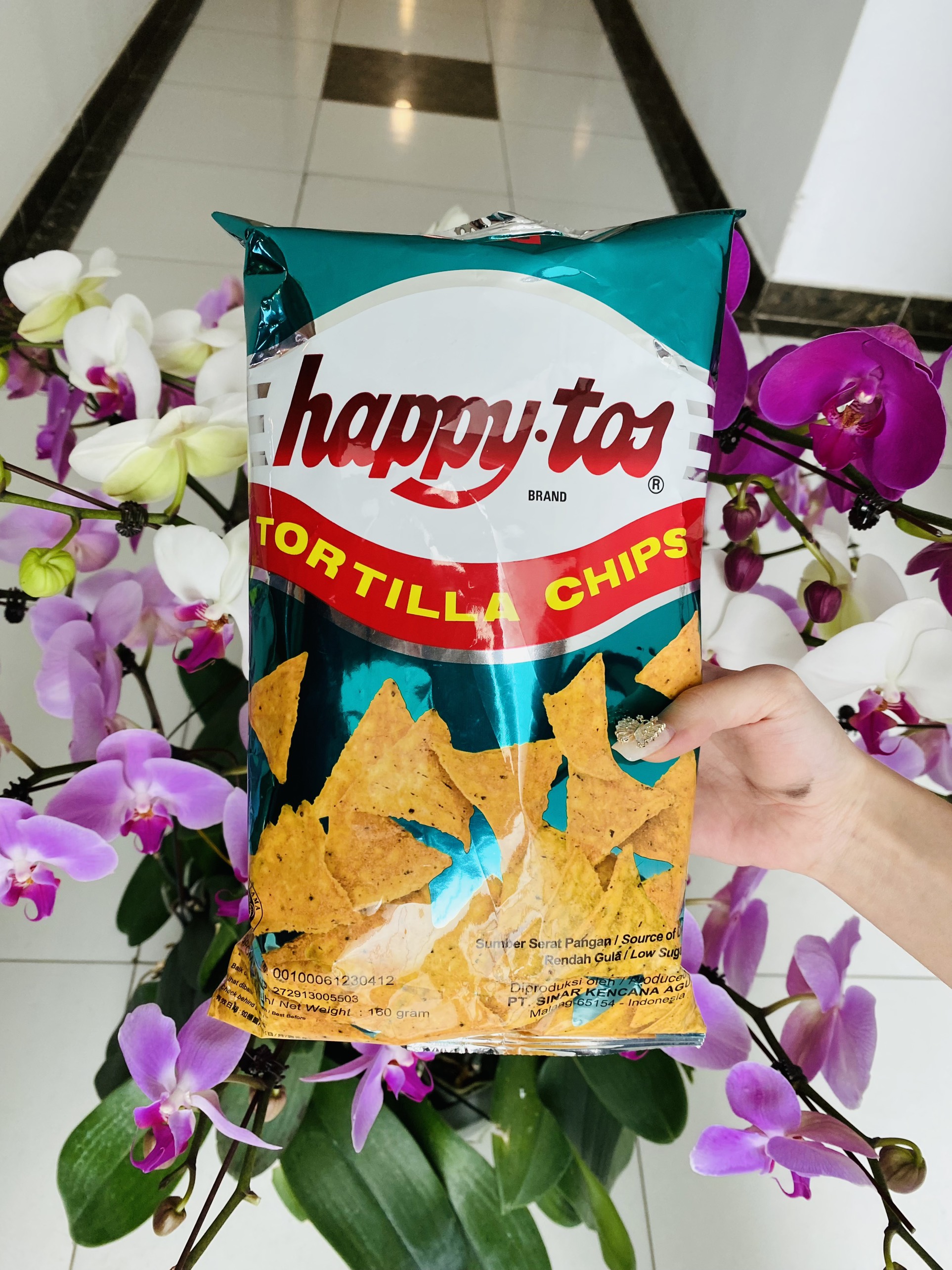 Snack Happy Tos Bắp Vị Phomai Cheddar Giòn Thơm