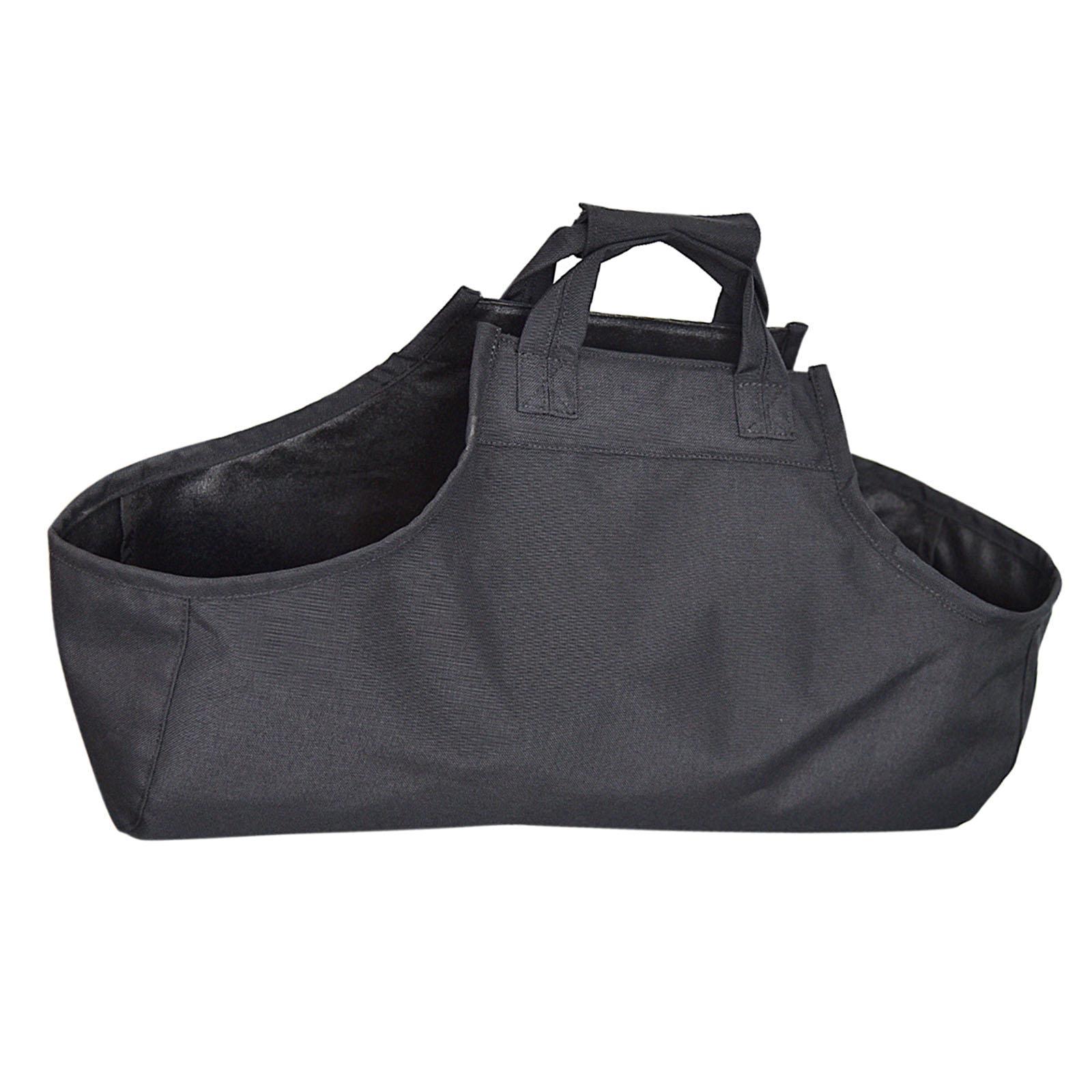 Firewood Carrier Bag Reusable Comfortable Oxford Cloth Folding for Outdoor