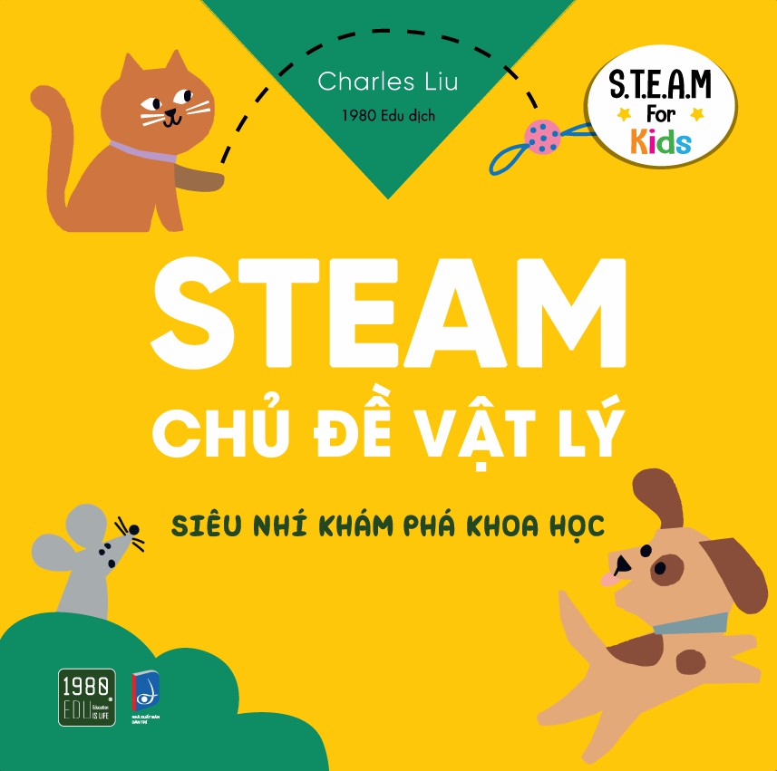 Sách - Bộ Steam English: Khoa Học, Công Nghệ, Kỹ Thuật, Nghệ Thuật, Toán Học, Vật Lý (Bộ 6 Cuốn) - TTR Bookstore