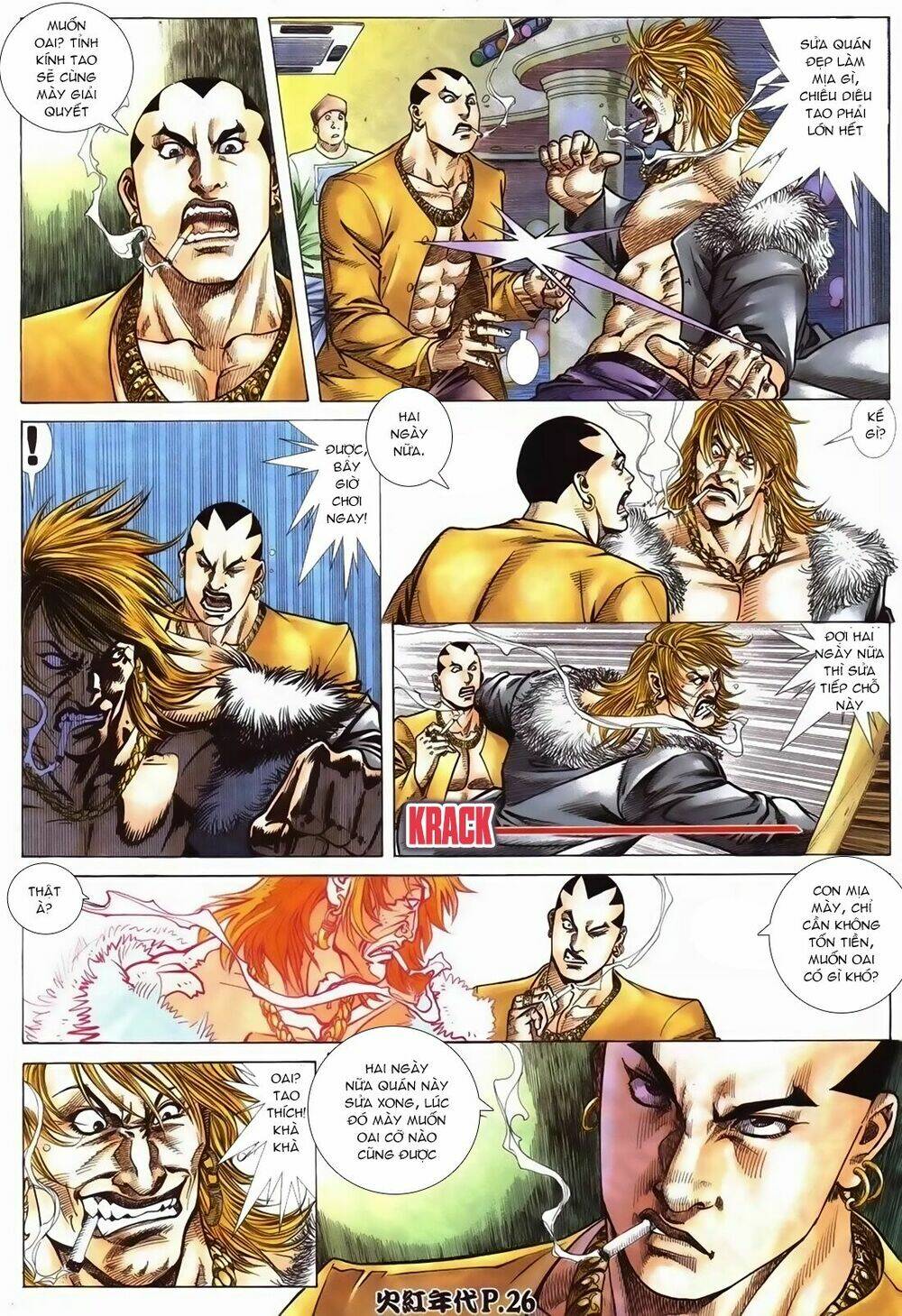 hỏa hồng niên đại hắc cốt đường chapter 99 25