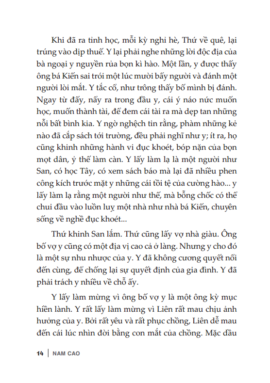 Nam Cao - Sống Mòn (Tái Bản) (Bìa Cứng)