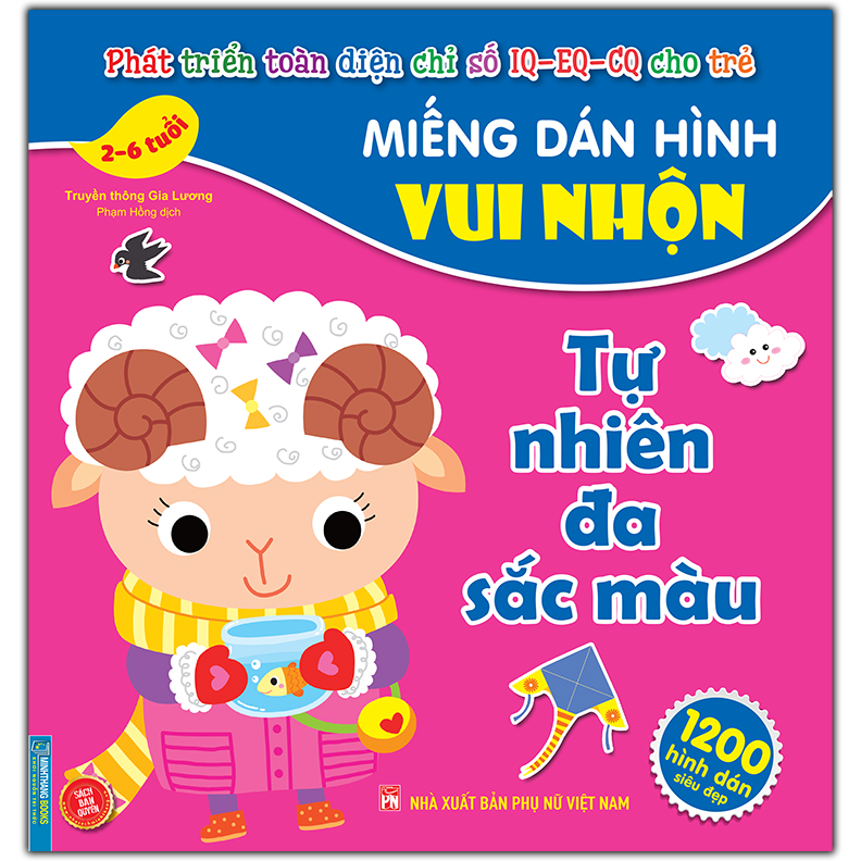 Miếng Dán Hình Vui Nhộn - Tự Nhiên Đa Sắc Màu (2-6 Tuổi)