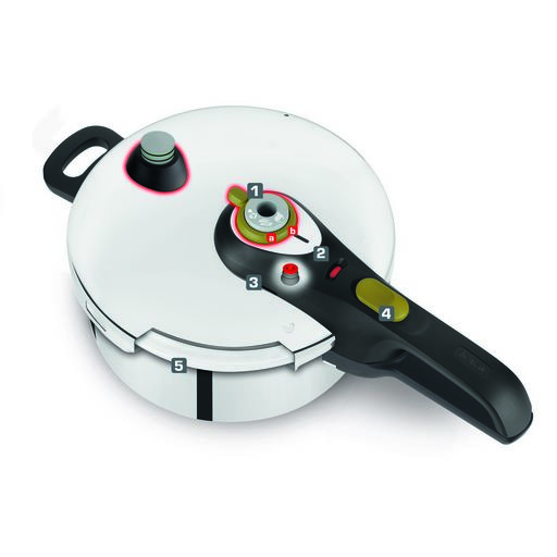 Nồi áp suất cơ inox Tefal Secure 5 Neo 4L, dùng cho mọi loại bếp - Hàng chính hãng