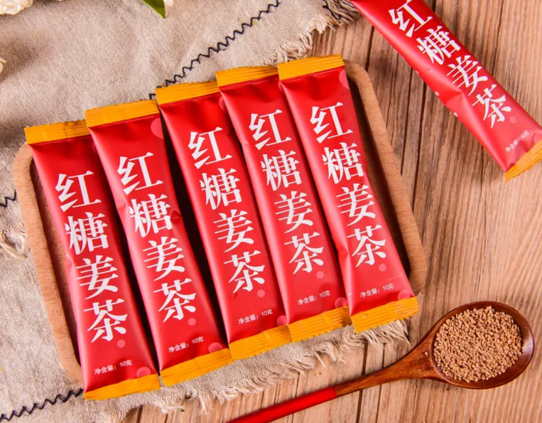 Trà gừng đường đỏ