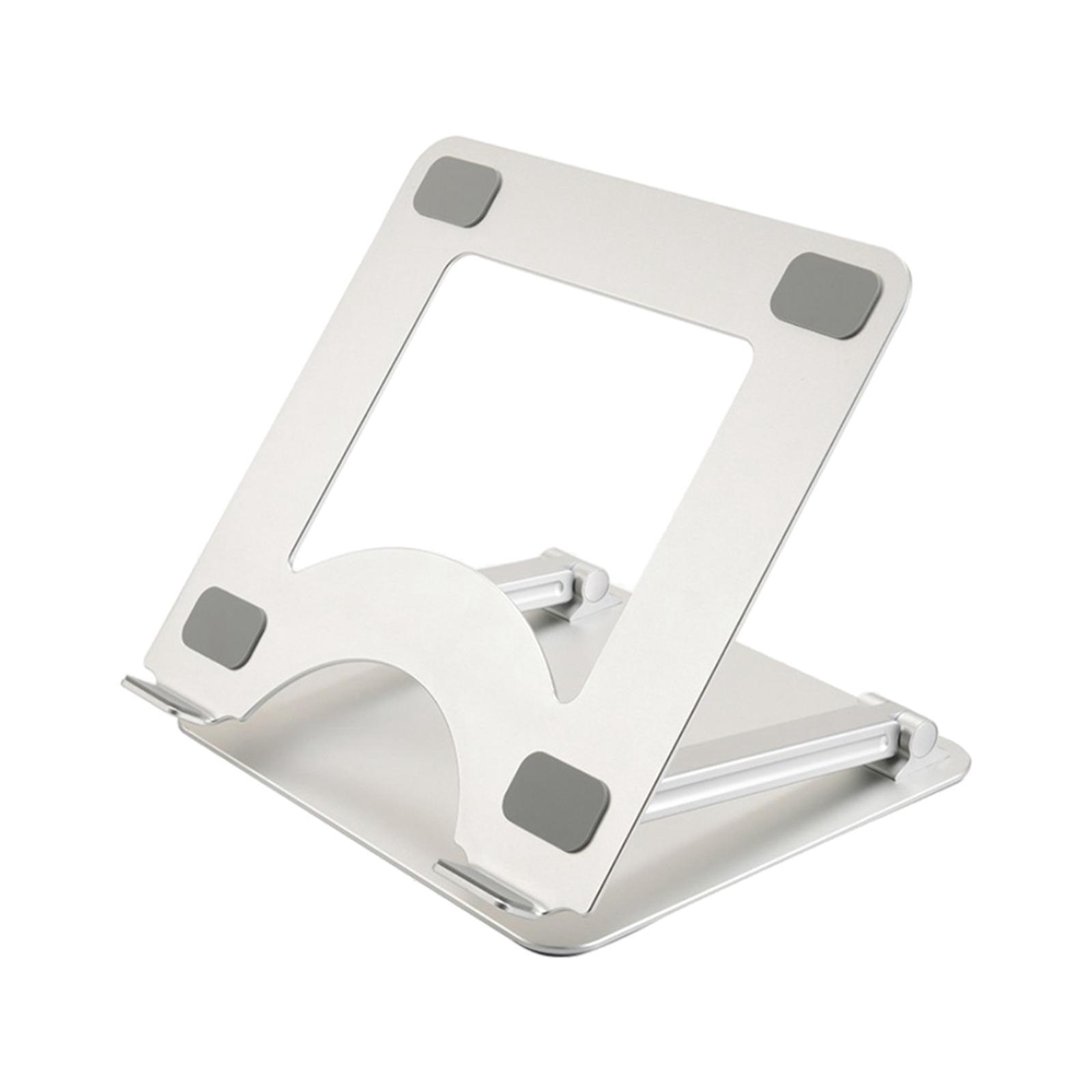 Adjustable Aluminum Laptop Stand Holder Foldable Laptop Riser Protective