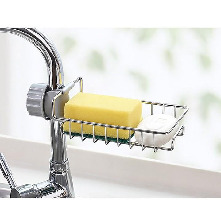 Kệ Để Đồ Rửa Chén Bằng Inox Cạnh Vòi Rửa Không Gỉ, Tiện Dụng Cho Nhà Bếp Của Bạn