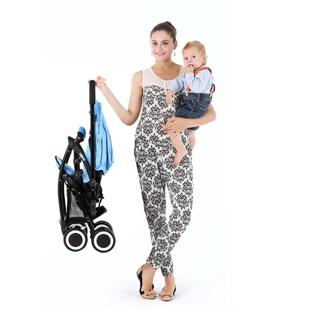 Xe đẩy cho bé Baby VoVo 2 chiều, 3 tư thế mẫu 2019