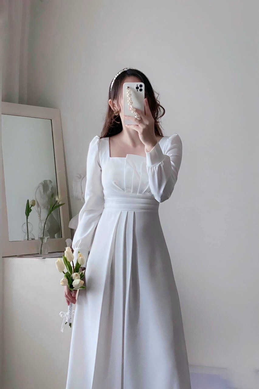 Đầm Tiểu Thư  Deni Dress