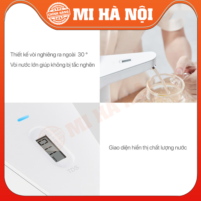 Vòi nước tự động tích hợp TDS Xiaomi HD-ZDCSJ01 - Vòi nước tự động Xiaomi tích hợp đo chỉ số TDS