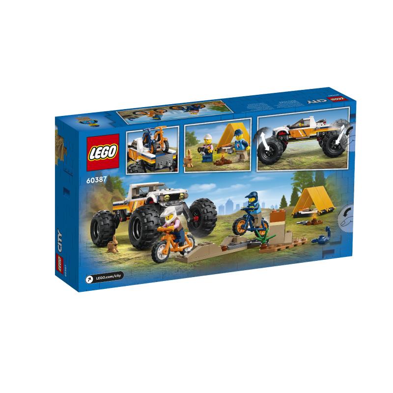 Đồ Chơi Lắp Ráp LEGO City Xe Thám Hiểm Địa Hình 4X4 60387 (252 chi tiết)