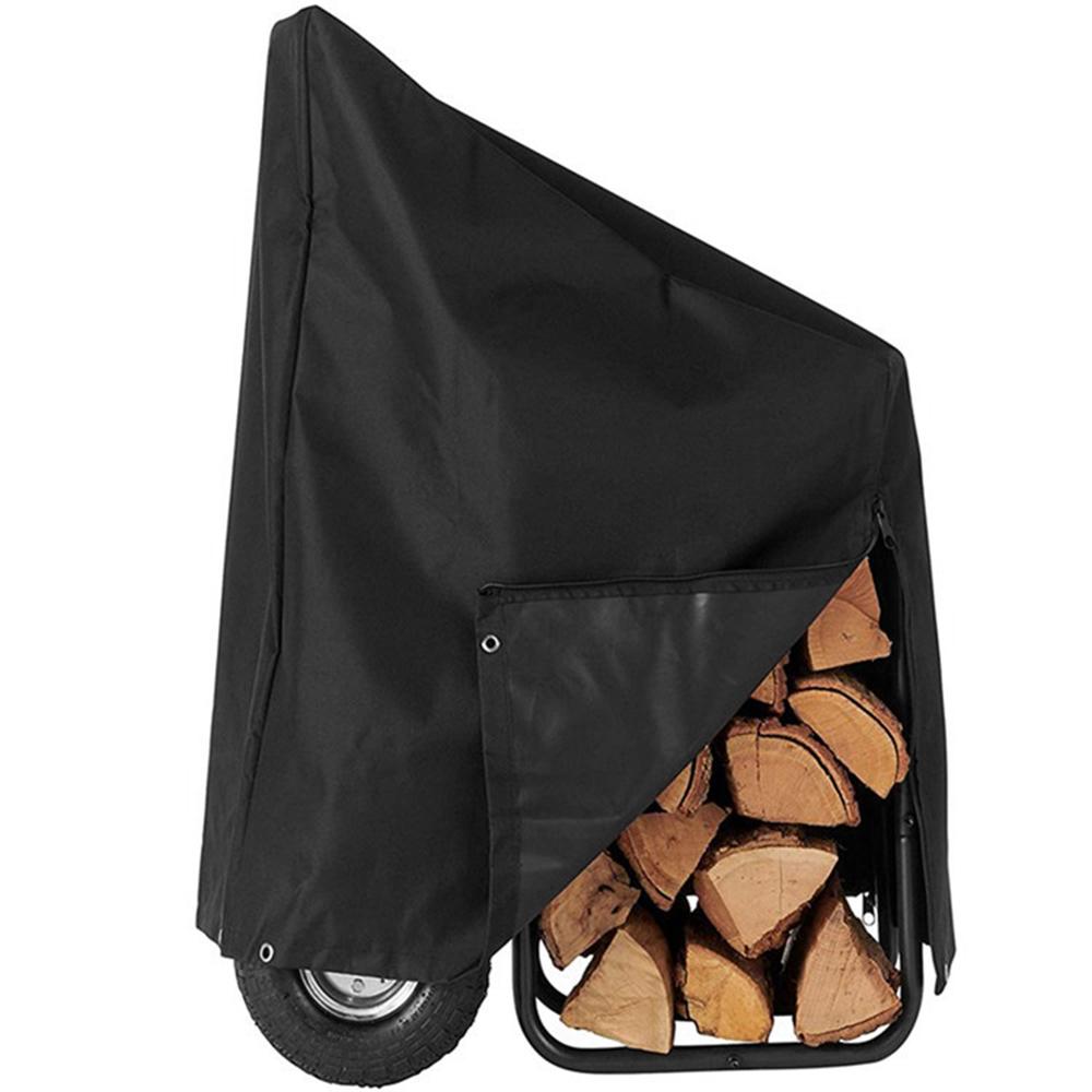 Tấm che thùng gỗ củi không thấm nước 600D Oxford chịu được thời tiết có dây kéo