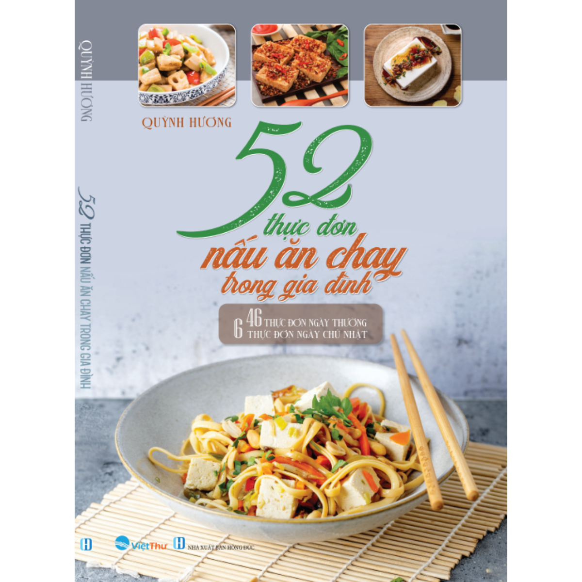 Sách - 52 Thực Đơn Nấu Ăn Chay Trong Gia Đình -MK