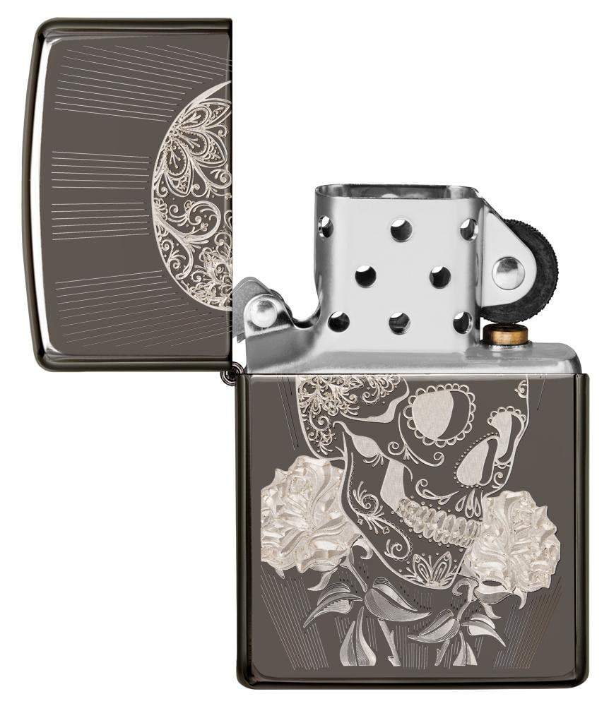 Bật Lửa Zippo Fancy Skull Design 29883