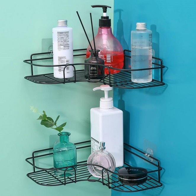 Kệ Góc Nhà Tắm Dán Tường Chất Liệu Thép Không Gỉ Tiện Dụng